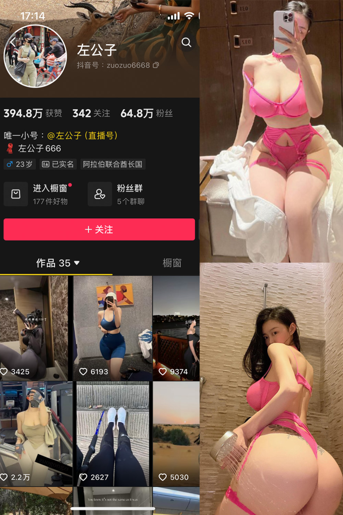 抖音 左公子 微密圈   解压密码为：zses.xyz-投梦社