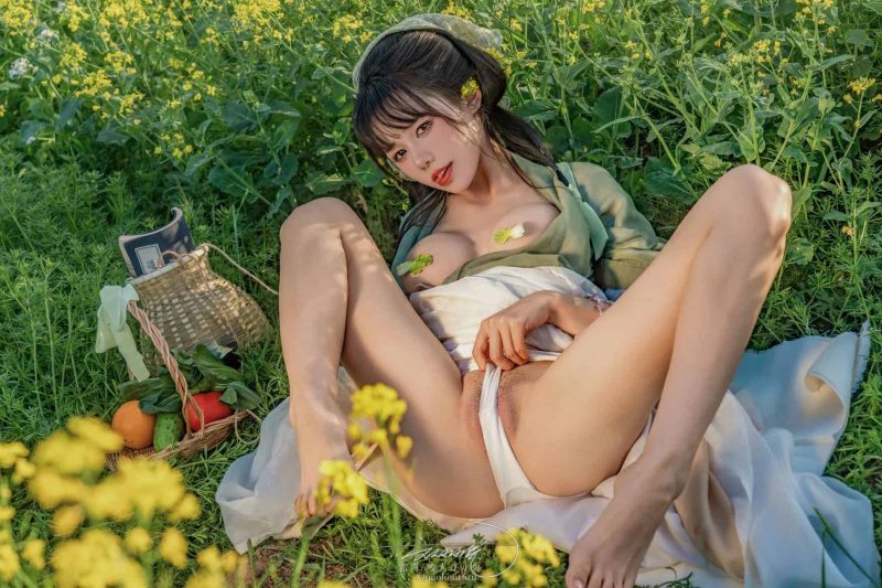 油菜地里的发情-大尺度-投梦社